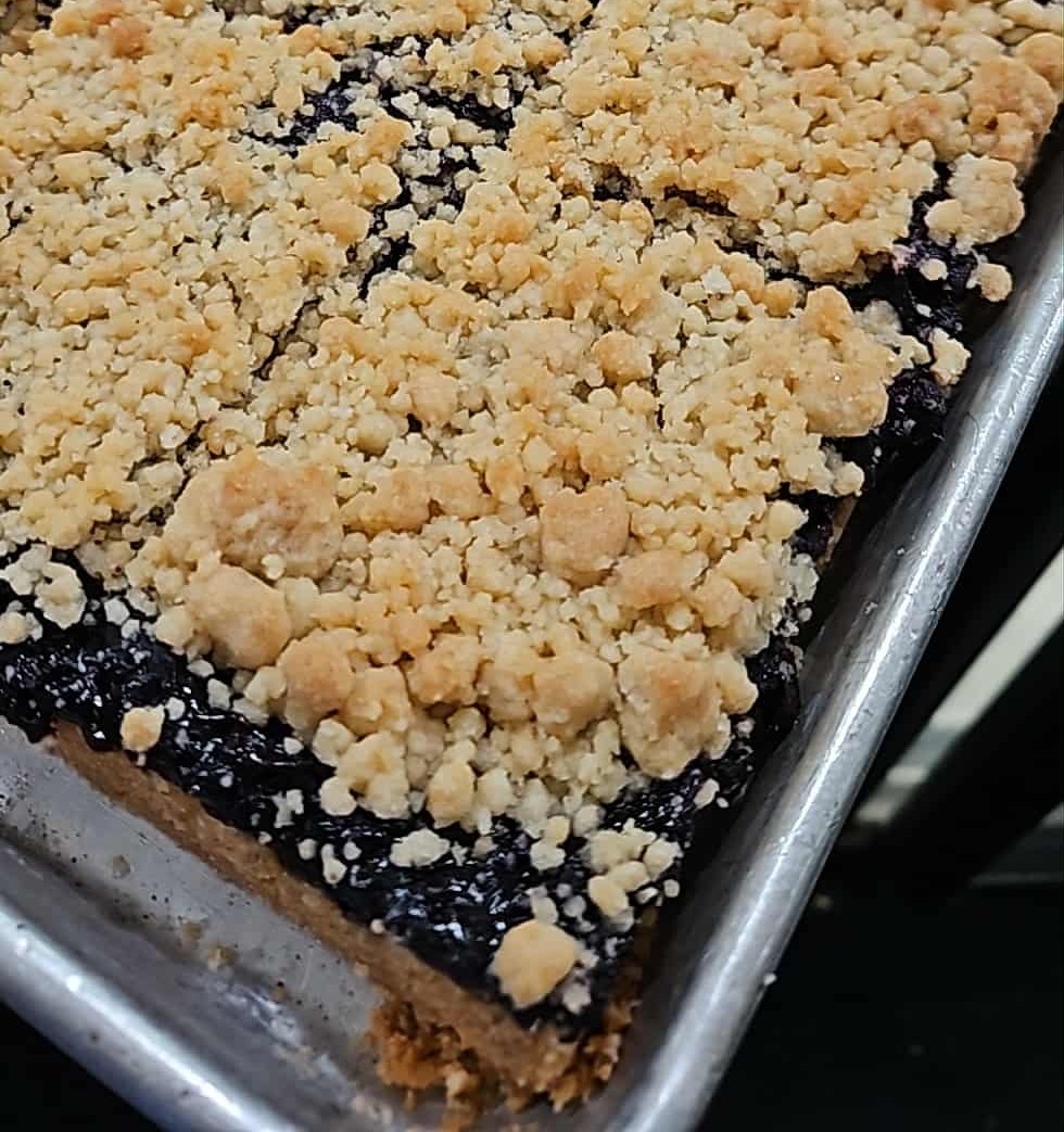 Blueberry Crumb Bar